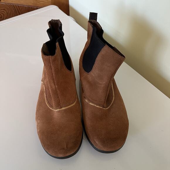 Sorel Mens Greely Chelsea Boots Waterproof Brown Leather Mens Size 11.5 Pull On - Picture 2 of 8